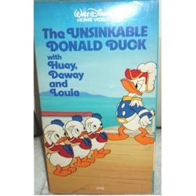 The Unsinkable Donald Duck with Huey, Dewey, and Louie [VHS]
