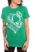 Flogging Molly Irish Ring Green Girls T-Shirt