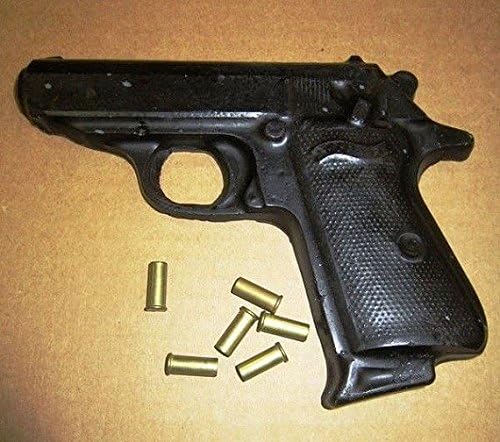 Handcrafted Black Gun Soap Indonesian Teakwood Scented!