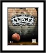 San Antonio Spurs NBA Framed 8x10 Photograph Team Logo and Basketball