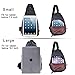 Qcute Retro Canvas Big Capacity Multifunctional Unisex Chest Shoulder Satchel Bag with Soft Zipper Design Fit for iPod, iPad,iPhone4 5 5S 6 Plus, MP3,S3 S4 Android Smart Phone(Black)