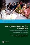 Linking up and reaching out in Bangladesh : information and communications technology for microfinance
