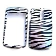 Samsung Jack i637 AT&T Snap-on Protector Hard Case Image Cover "Silver Zebra" Design