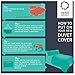 Nestl Lavender Duvet Cover Queen Size - Soft Double Brushed Queen Duvet Cover Set, 3 Piece, with Button Closure, 1 Duvet Cover 90x90 inches and 2 Pillow Shams
