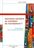 Revue Insep Consulting  / Comment conduire un entretien de recrutement ? guide pratique pour les cadres d'entreprise