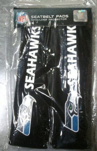 Seat Belt Shoulder Pads Pair - NFL Football - Seattle Seahawks