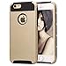 iPhone 6s Case,BAROX iPhone 6 Case Slim Impact Resistant TPU Shock-Absorbing Protective Cover for Apple iPhone 6/6s 4.7 inch(Gold Black)