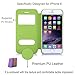AVAWO for iPhone 6 PLUS Case, Creative Smart Window View Touch Front Flip Cover Ultra Thin Folio Case for iPhone 6 PLUS 5.5