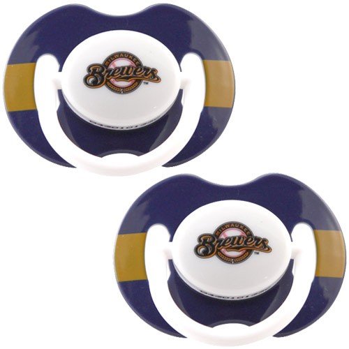 Milwaukee Brewers 2 Pack Pacifiers