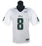 South Florida Bulls -No. 8- White Under Armour Replica Football Jersey