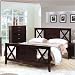 Contemporary Queen Bed in Espresso