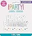 Unique Multicolor Flashing Happy Birthday Cake Topper Decoration, 4.5