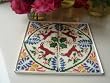 Gorgeous Wool Needlepoint 4pc Cup mat/Hot pad-Deer