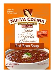 Nueva Cocina Red Bean Soup, Latin Style, 6-Ounce Units (Pack of 6)