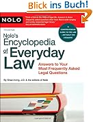 Nolo's Encyclopedia of Everyday Law