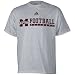 Search : adidas Mississippi State Bulldogs Ash Practicewear Football T-shirt