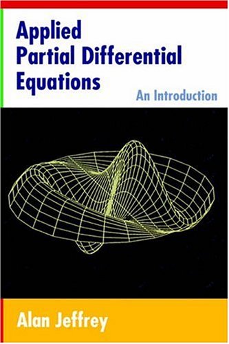Applied Partial Differential Equations: An Introduction (hardcover)