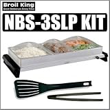 Broil King NBS-3SLP Stainless-Steel Buffet Server w/ Accessory Kit