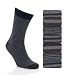7 Pairs of Freshfeet Mixed Stripe Socks with Silver Technology