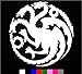 Game of Thrones House Targaryen Sigil Vinyl Sticker Decal HBO Logo Car Truck Mac (5.5