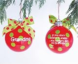Grandma Personalization Christmas Ornament by Mud Pie