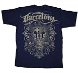 FC Football Club Barcelona Infinite Classic Navy T-shirt Tee