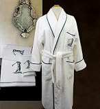 Armani International, Golfers Collection of Bath Robe and Towelings, 5-pcs