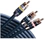 Monster Cable J2 DVD R-3 DVD Player to TV or A/V Receiver Hook-Up Kit With RCA Audio & Video MV2R-3 & I250-3 (3 feet)