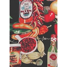 Buy Chili Pepper - Hawaiian Capri Pants in Black by MauiShirts