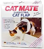 Cat Mate 210W Glass Fitting Cat Flap - White