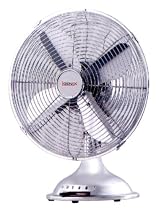 Igenix 16" Retro Chrome Table Fan DF1630