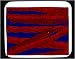 Decorated Mouse Pad with camouflaged, trumpet, fish