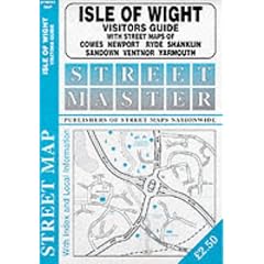 Isle of Wight Island Map with Street Plans of Cowes, Newport, Ryde, Shanklin, Sandown, Ventor, Yarmouth (Streetmaster Street Maps)