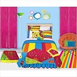 Bundle-33 Sunshine in Bright Colors Bedding Collection (2 Pieces) Size: Queen