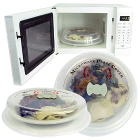 Microwave Plate Cover with Cooling Vent by Trademark