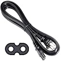 2-Prong Multipurpose AC Power Cable for Sega Dreamcast, Saturn, SONY PSX Digital Video Recorder, SONY Playstation 2, Xbox and 3DO Gaming System Consoles and Many, Many Other Devices