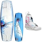 NEW 2011 WOMENS HYPERLITE ALLURE 134 WAKEBOARD PACKAGE W/ BINDINGS