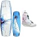 NEW 2011 WOMENS HYPERLITE ALLURE 134 WAKEBOARD PACKAGE W/ BINDINGS