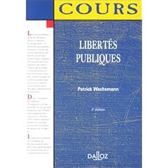 Libert�s publiques, 3e �dition