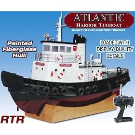 Radio Control Atlantic Harbor Tug Boat by United Model