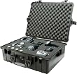 Pelican 1604 Watertight Hard Case with Dividers - Black