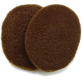 【クリックで詳細表示】イヤーラックス 防寒耳カバー フリース ブラウン