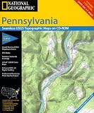 National Geographic TOPO! Pennsylvania Map CD-ROM (Windows)
