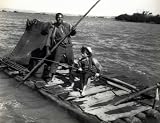 Jim And Huck Finn Going Down River, Art Poster by Hoch Hollywood Collection, size 10