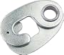 Sea Dog 1556401 SCISSORS HOOK, GALVANIZED SCISSOR HOOK