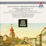 Mozart: Litaniae Lauretanae K. 195 - Missa Brevis K. 275, etc... / Bonney, Mei, von Magnus, Azesberger, Heilmann, Cachemaille; Harnoncourt
