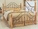 San Marco Queen Brown Copper Head &amp; Footboard