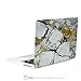 TopCase Air 13-Inch White/Gold Marble Rubberized Hard Case for MacBook Air 13