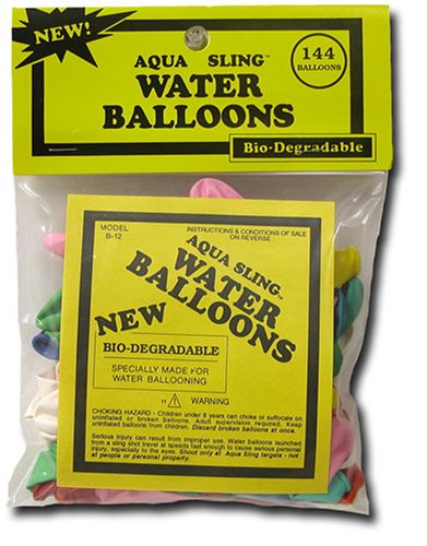 Childrens Toyshop  Sporting Goods : Water Balloon Refills by Aqua Sling