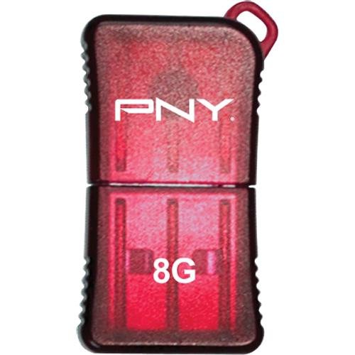 PNY 8 GB Micro Red (P-FDU8GBSLK/RED-EF)